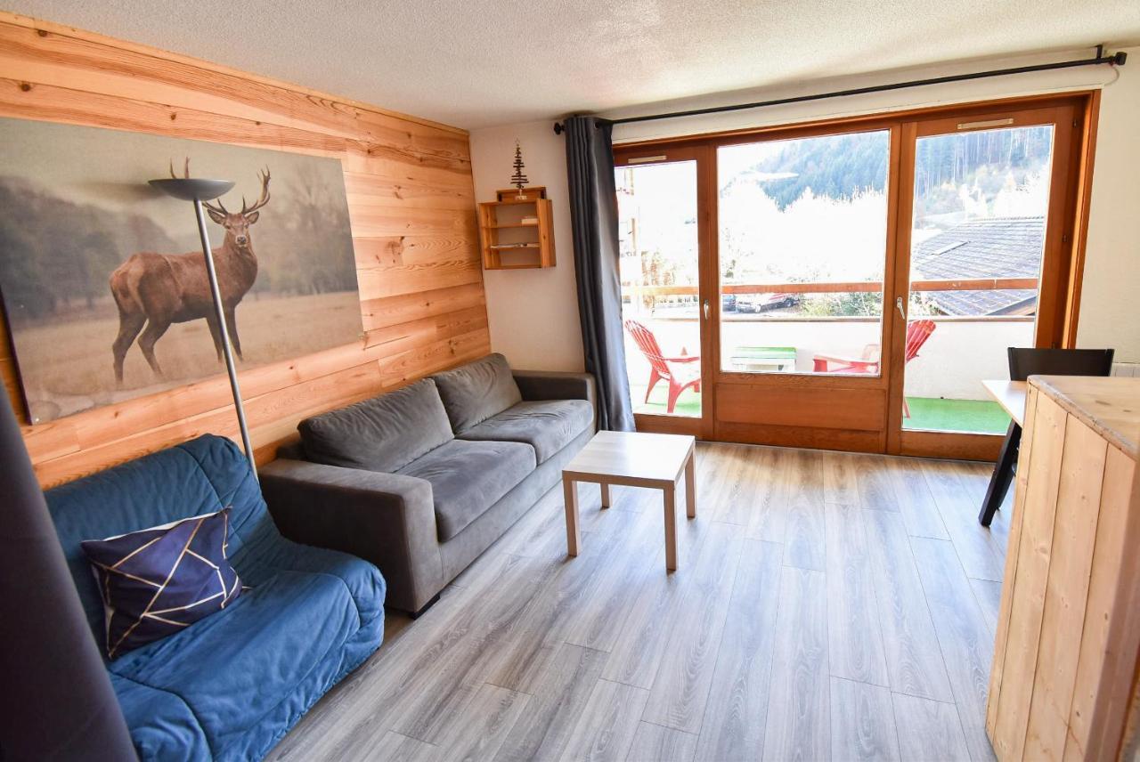 L'Enchalpe, Grand Et Lumineux Studio Avec Coin Montagne 5 Personnes, 60M Des Pistes, Piscine Couverte, Wifi, Grand Balcon Expo Est, Draps Non Compris Saint-Jean-dʼAulps Екстериор снимка